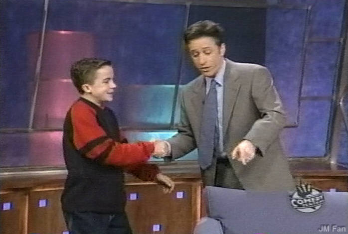 Frankie Muniz on the Daily Show with Jon Stewart, January 18, 2000