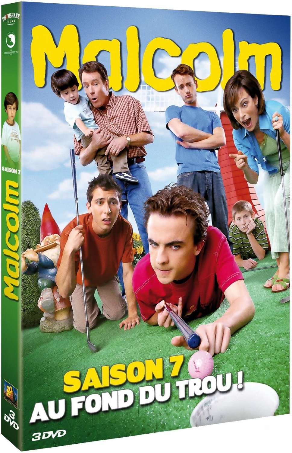 French Season 7 DVD sleeve - front