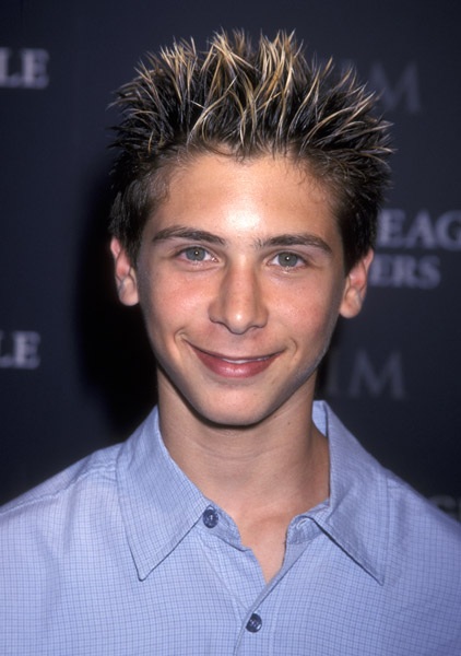 Justin Berfield at American Eagle Outfitters Showroom party