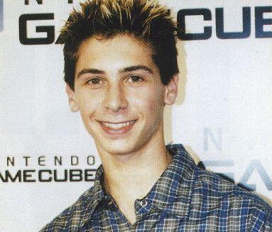 Justin Berfield at the Nintendo GameCube Launch Party