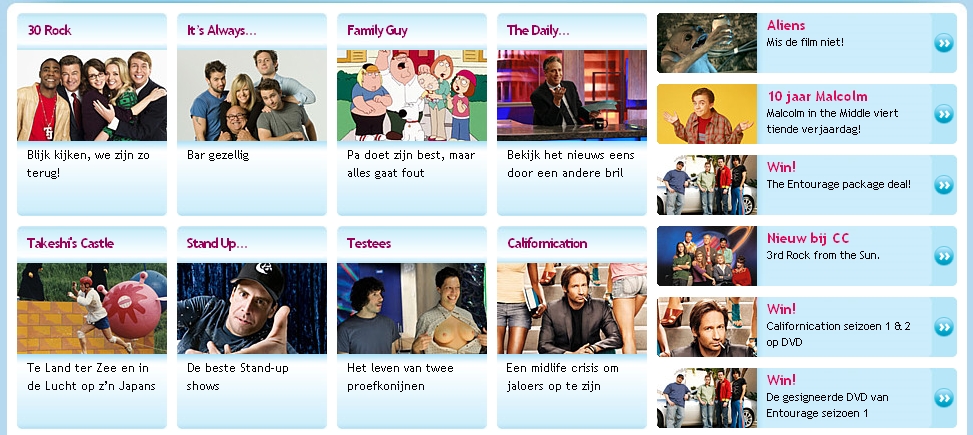 Malcolm celebrates 10th anniversary! Dutch Comedy Central promotion, 2010
