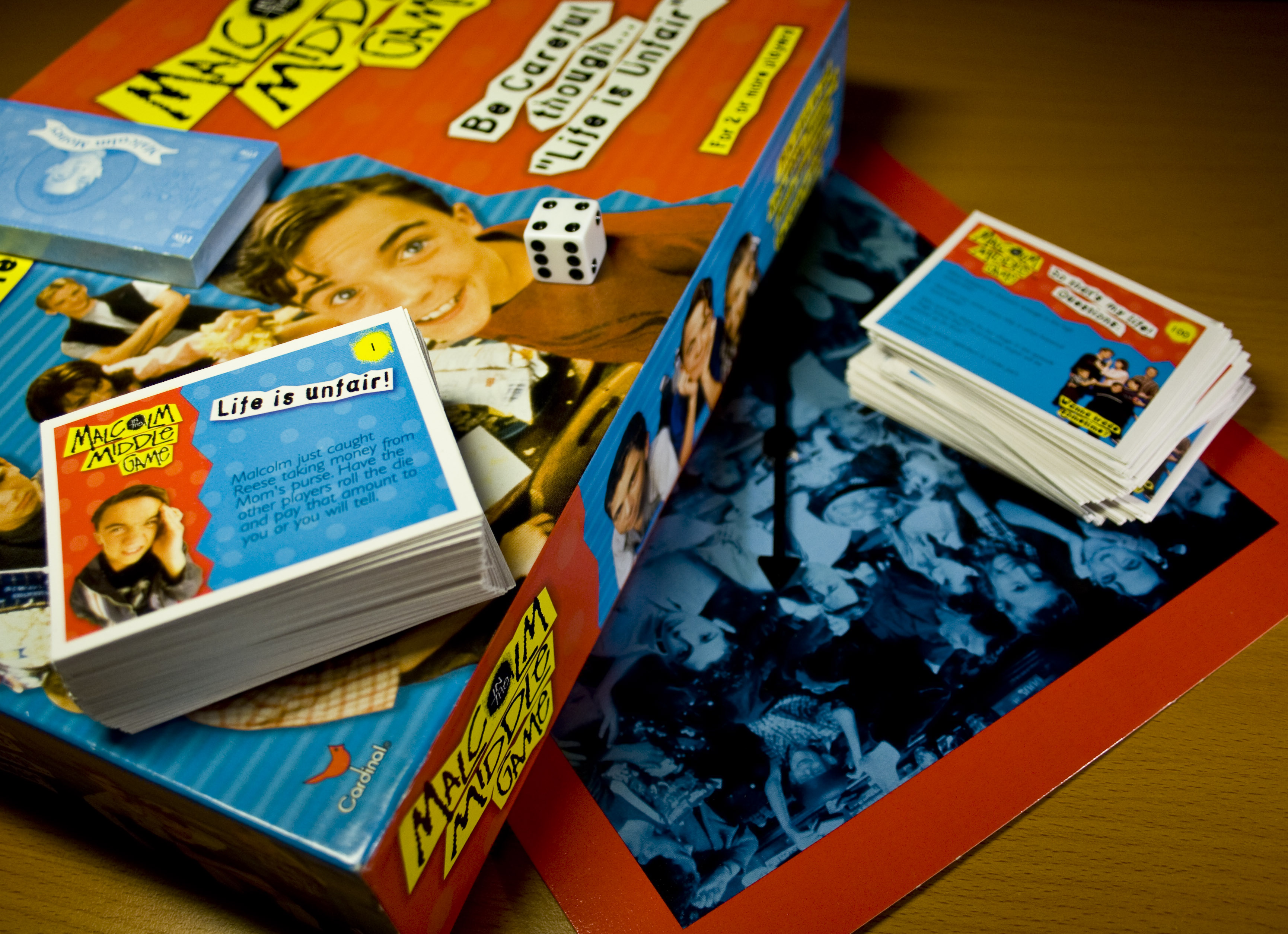 Malcolm in Middle Board Game - Contents