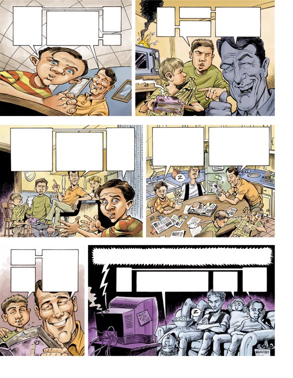 Malcolm in the Middle Cartoon - MAD Magazine Page 4
