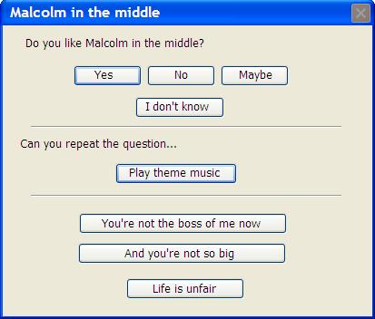 Malcolm in the Middle mock pop-up by Dog-lover22 (Josh Cody)