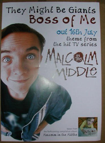 Poster announcing release of the 'Boss Of Me'-single, July 16, 2000