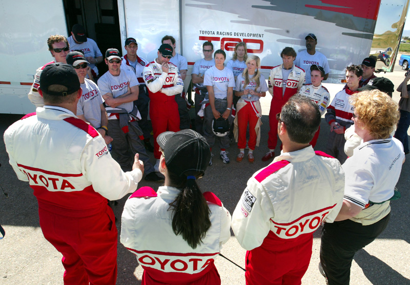 Toyota Pro/Celebrity Race Driver Training: Frankie Muniz, Justin Berfield