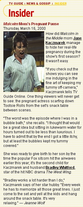 TV Guide online, March 16, 2000