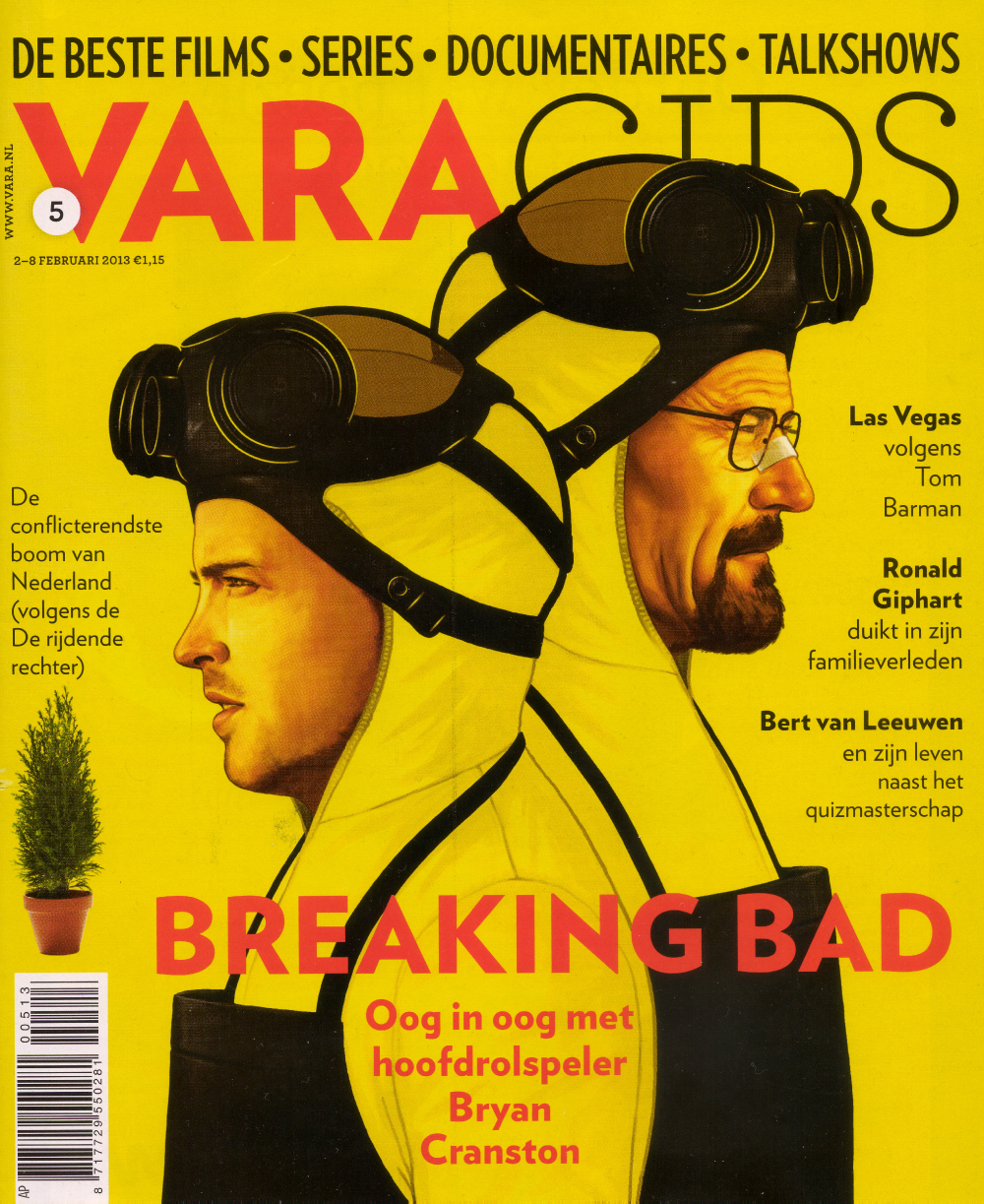 Vara tv guide Breaking Bad cover