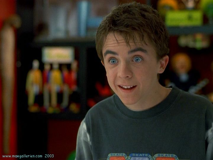 Frankie Muniz in 'Big Fat Liar' (2002) Malcolm in the Middle VC