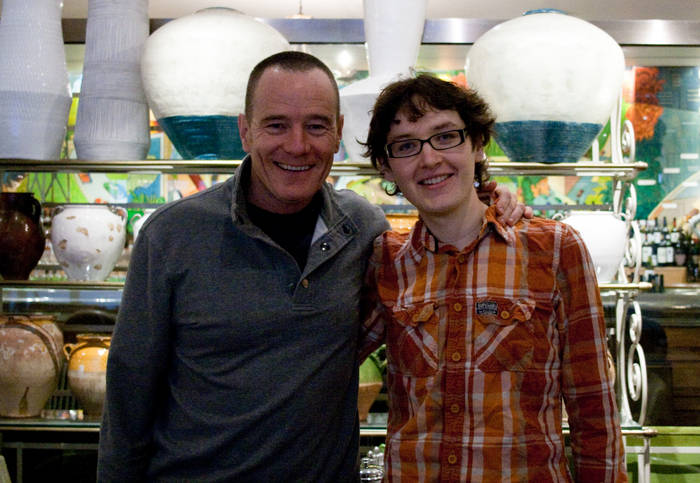 Bryan Cranston and TJ