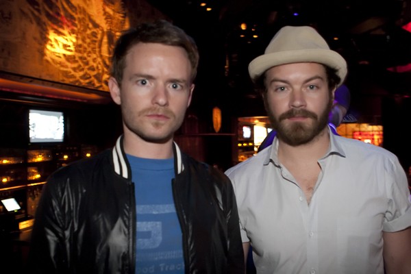 Chris and Danny Masterson at Wasted Space