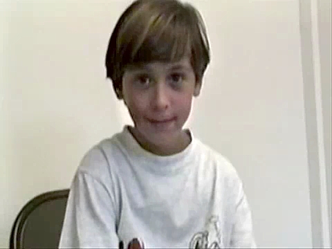 Justin Berfield, 9 years old, auditioning for Star Wars Episode I