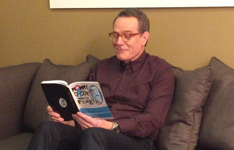 Bryan Cranston reads ‘Mommy and Daddy want to F%#&’ by Malcolm in the Middle writer producer Glouberman