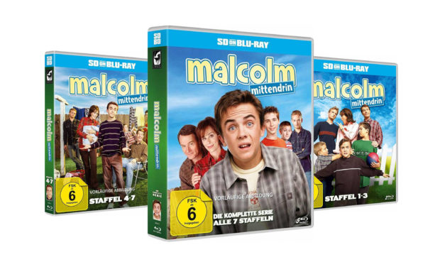German Blu-rays of Malcolm in the Middle (Malcolm Mittendrin) released in Sept 2019!